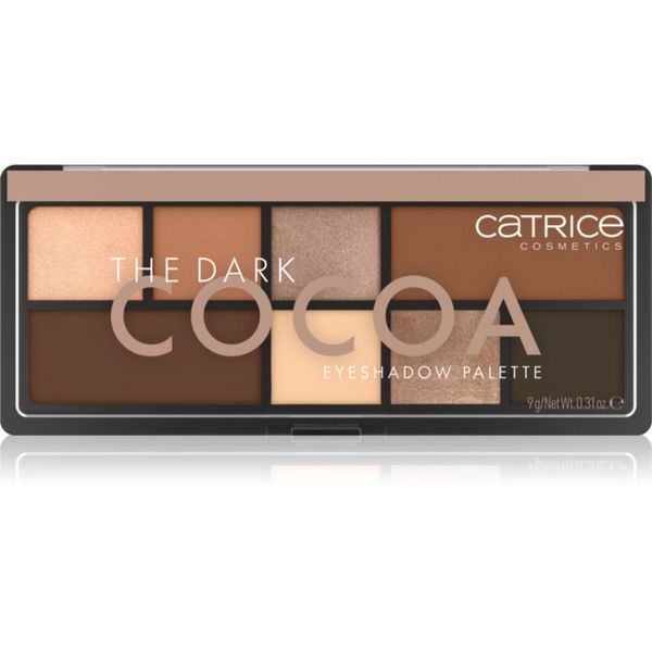 Catrice Catrice The Dark Cocoa paleta senčil za oči 9 g