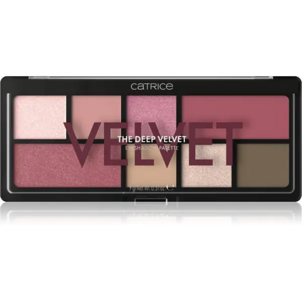 Catrice Catrice The Deep Velvet paleta senčil za oči 9 g