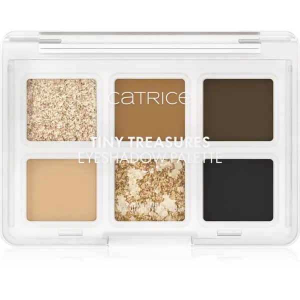 Catrice Catrice Tiny Treasures paleta senčil za oči odtenek 010 Everyday Essentials 4.2 g