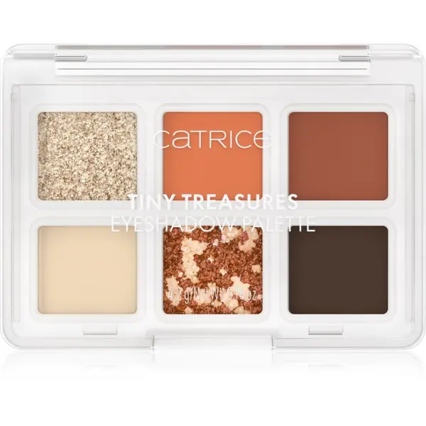 Catrice Catrice Tiny Treasures paleta senčil za oči odtenek 030 Heat It Up 4.2 g