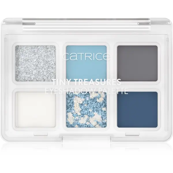 Catrice Catrice Tiny Treasures paleta senčil za oči odtenek 040 Icy Whisper 4.2 g