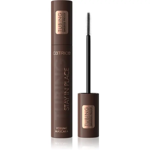 Catrice Catrice TUBING Stay In Place maskara za volumen odtenek 020 Panda-Proof Brown 11 ml