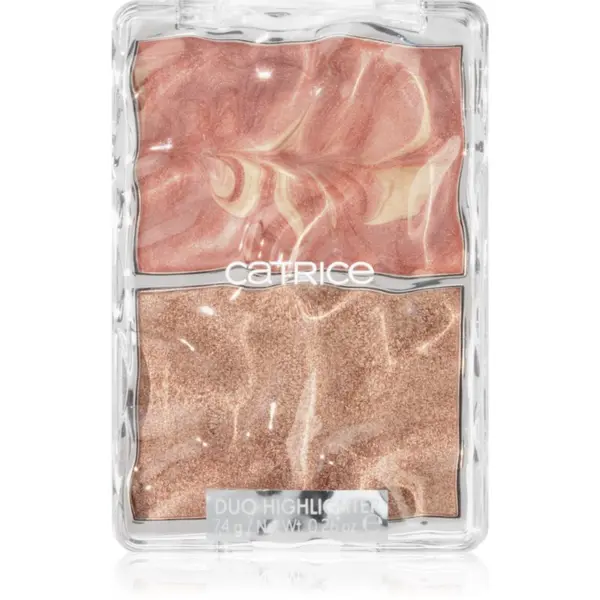 Catrice Catrice UNDERWATER SECRETS osvetljevalec duo odtenek C01 Sea Me Glow! 7.4 g