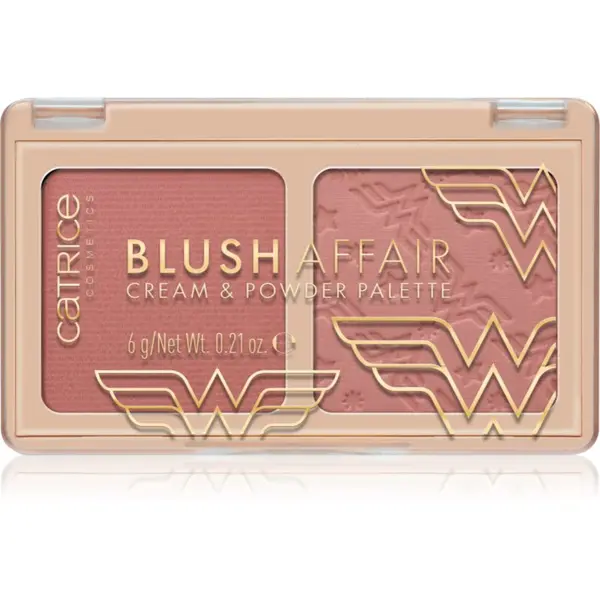 Catrice Catrice Wonder Woman duo rdečilo odtenek 020 Powerfull Together 6 g