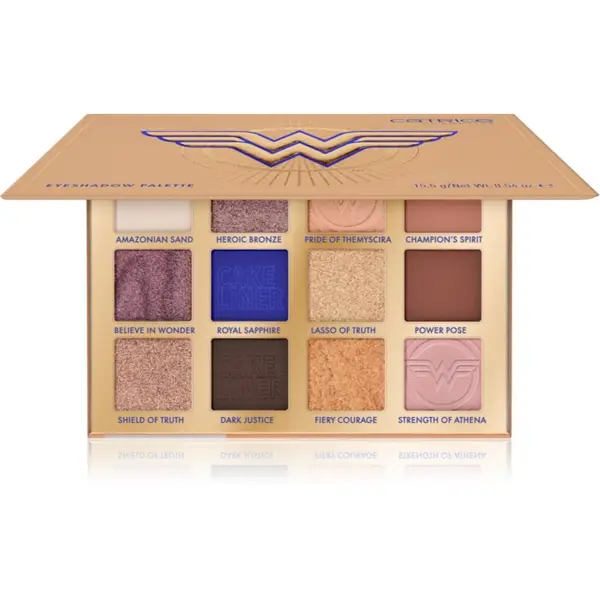 Catrice Catrice Wonder Woman paleta senčil za oči odtenek 010 Wonder Woman Story 15.5 g