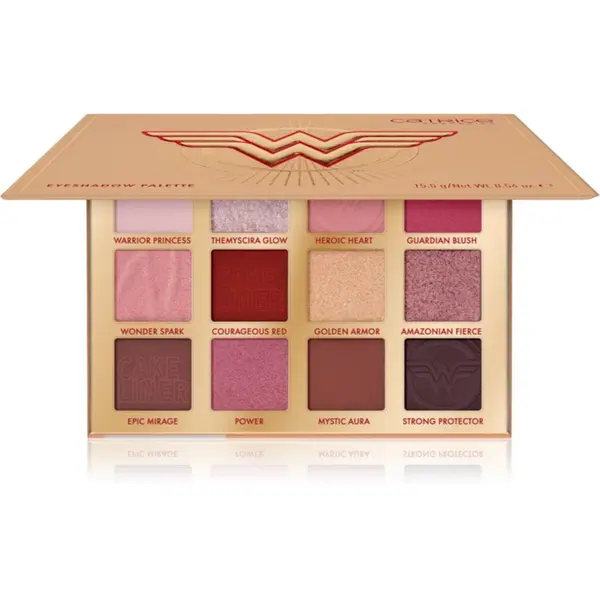 Catrice Catrice Wonder Woman paleta senčil za oči odtenek 020 Amazonian Warrior 15.5 g