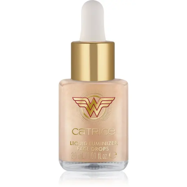 Catrice Catrice Wonder Woman posvetlitveni in vlažilni serum z bleščicami 30 ml