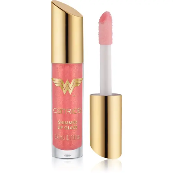 Catrice Catrice Wonder Woman vlažilni sijaj za ustnice odtenek 020 Brave And Powerful 3.4 ml