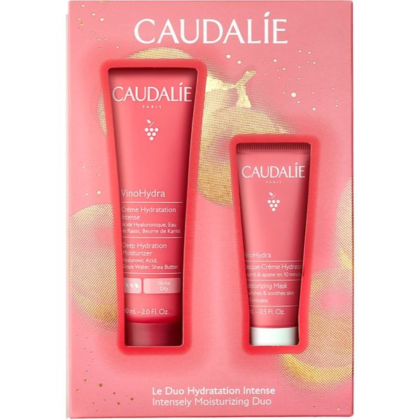 Caudalie Caudalie Intensely Moisturizing Duo Set darilni set (za suho kožo)