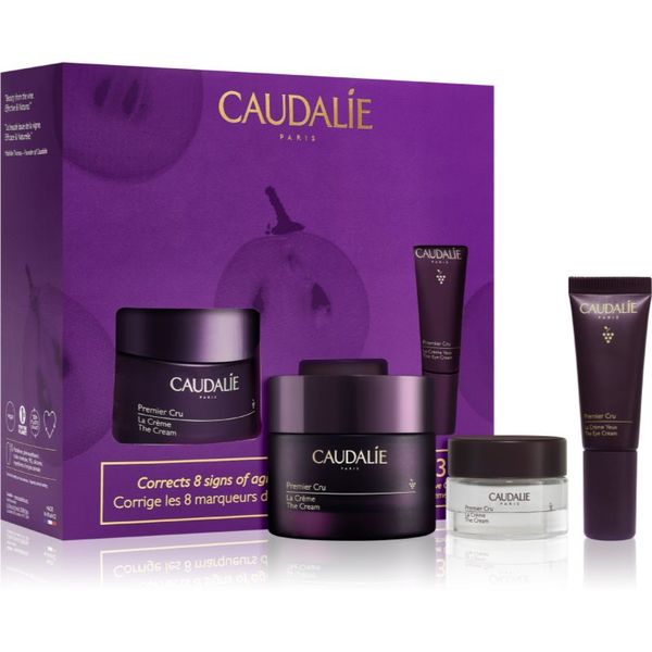 Caudalie Caudalie Premier Cru 1,2,3 Set potovalni set za kozmetiko (za obraz in predel okoli oči)