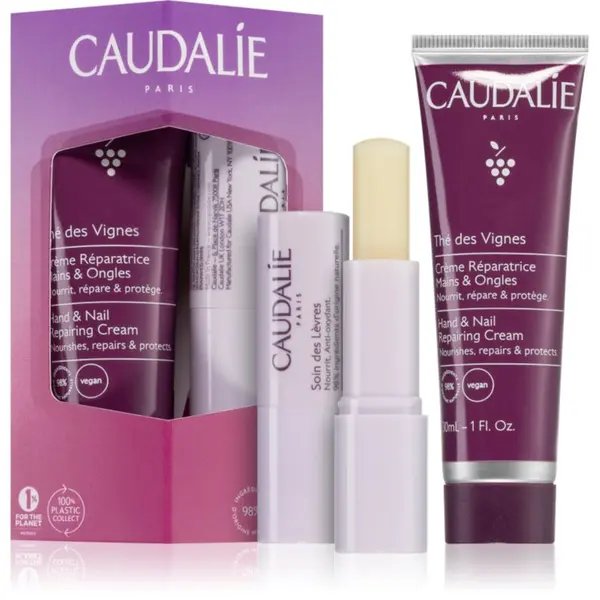 Caudalie Caudalie Thé Des Vignes Hand & Lip Duo darilni set za prehrano in hidracijo