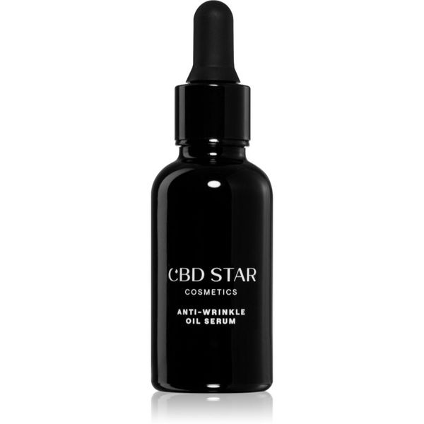 CBD Star CBD Star Cosmetics ANTI WRINKLER OIL SERUM antioksidantni oljni serum za obraz 30 ml