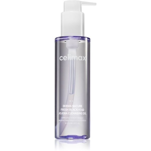 celimax celimax Derma Nature Jojoba čistilno olje za odstranjevanje ličil proti črnim pikicam 150 ml