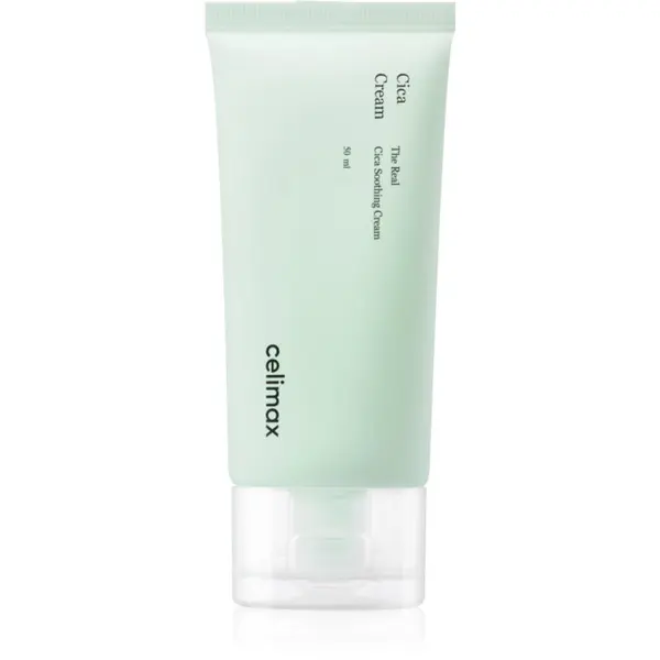 celimax celimax The Real Cica Soothing Cream lahka pomirjajoča krema z gelasto teksturo 50 ml