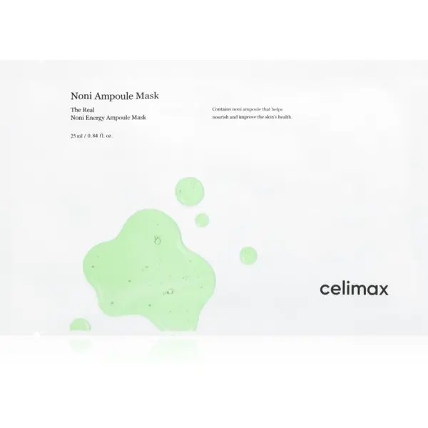 celimax celimax The Real Noni vlažilna tekstilna maska za učvrstitev obraza 25 ml