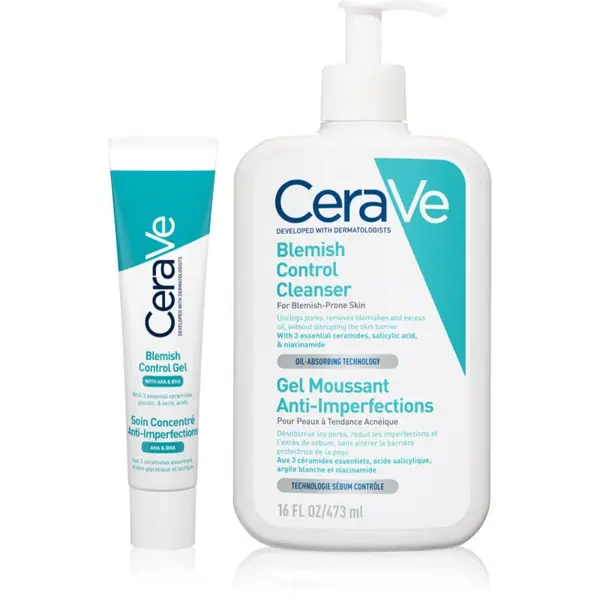 CeraVe CeraVe Blemish Control Cleanser set proti nepravilnostim na koži