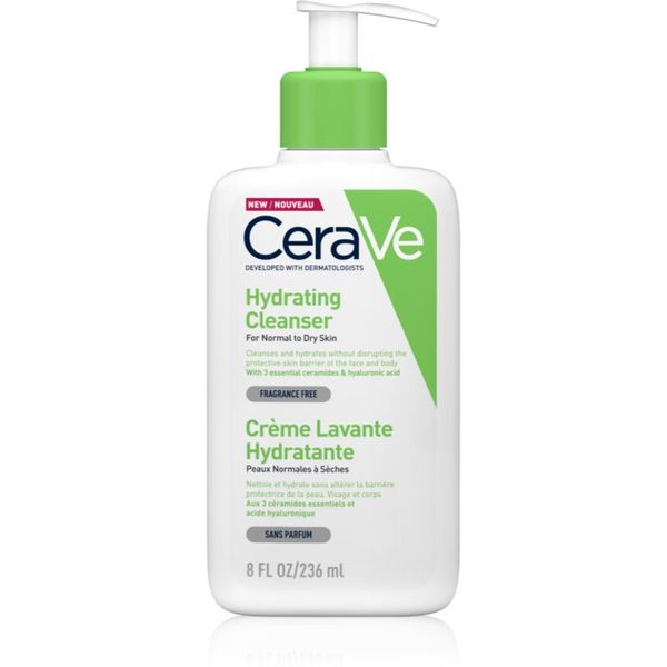 CeraVe CeraVe Hydrating Cleanser čistilna emulzija z vlažilnim učinkom 236 ml