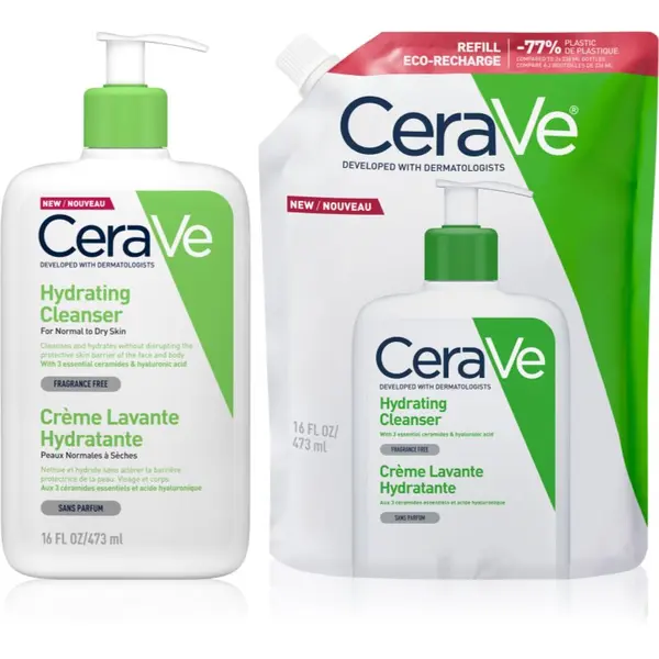 CeraVe CeraVe Hydrating Cleanser set z vlažilnim učinkom
