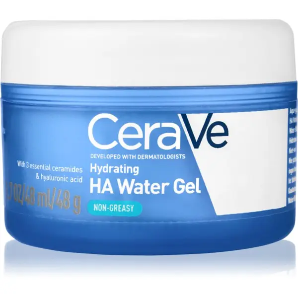 CeraVe CeraVe Hydrating HA Water Gel vlažilna gel krema s ceramidi za vse tipe kože 48 g