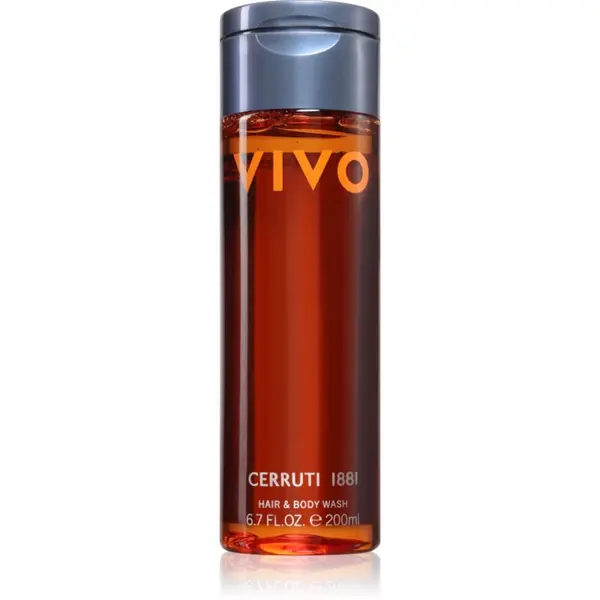 Cerruti Cerruti 1881 Vivo gel za prhanje za telo in lase za moške 200 ml
