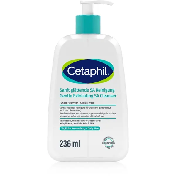 Cetaphil Cetaphil Gentle Exfoliating SA Cleanser nežen piling gel za vse tipe kože 236 ml