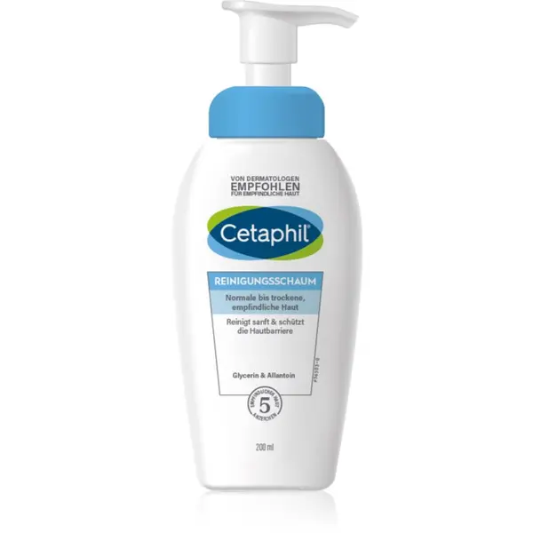 Cetaphil Cetaphil Gentle Foaming Cleanser Cleansing Foam čistilna pena za normalno in suho kožo 200 ml