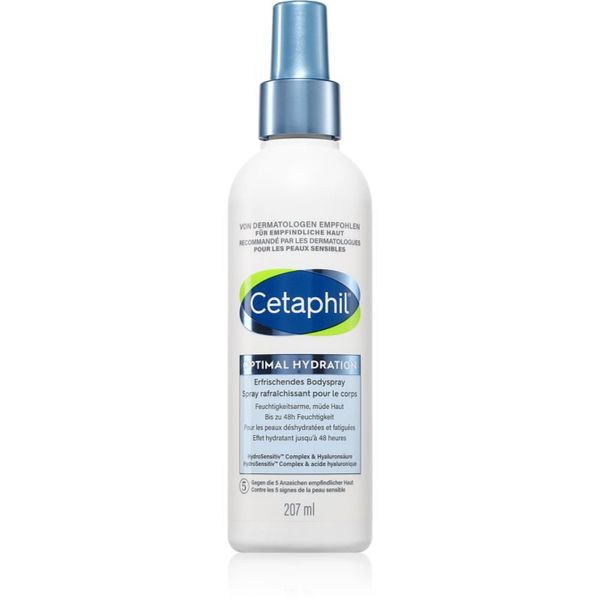 Cetaphil Cetaphil Optimal Hydration vlažilno pršilo za telo 207 ml