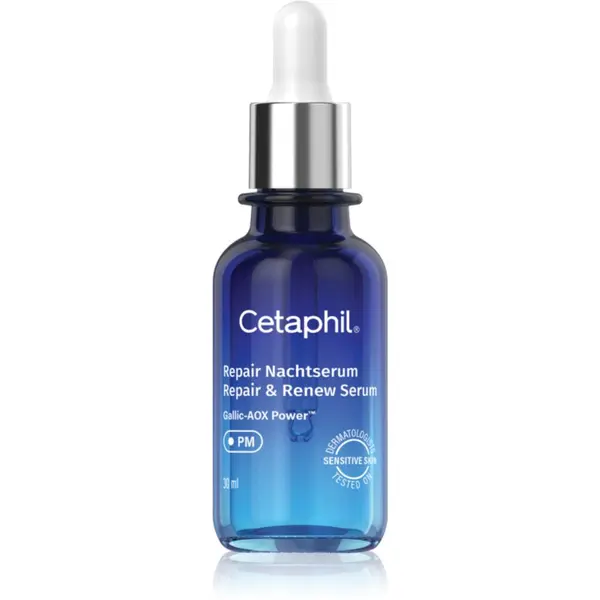Cetaphil Cetaphil Repair & Renew Serum nočni serum za obraz za obnovo kožne pregrade 30 ml