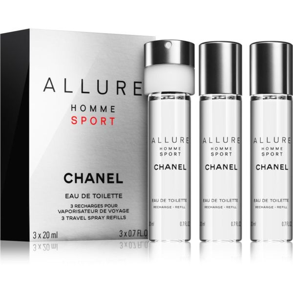 Chanel Chanel Allure Homme Sport toaletna voda za moške 3 x 20 ml