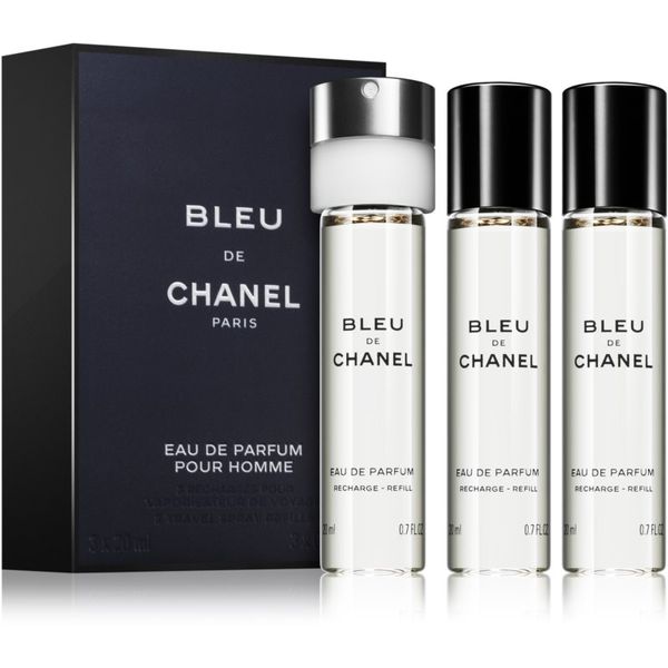 Chanel Chanel Bleu de Chanel parfumska voda za moške 3 x 20 ml