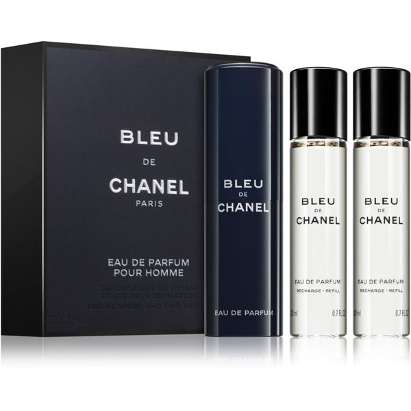 Chanel Chanel Bleu de Chanel parfumska voda za moške 3 x 20 ml