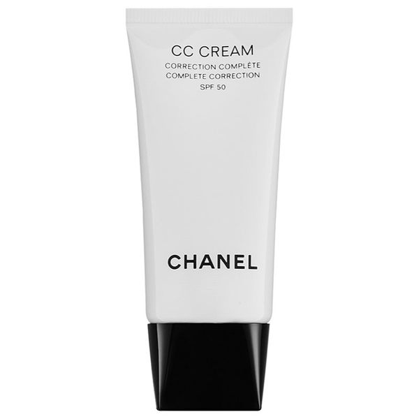 Chanel Chanel CC Cream korekcijska krema za glajenje kontur in posvetlitev kože SPF 50 odtenek 50 Beige 30 ml