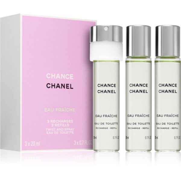 Chanel Chanel Chance Eau Fraîche toaletna voda za ženske 3x20 ml