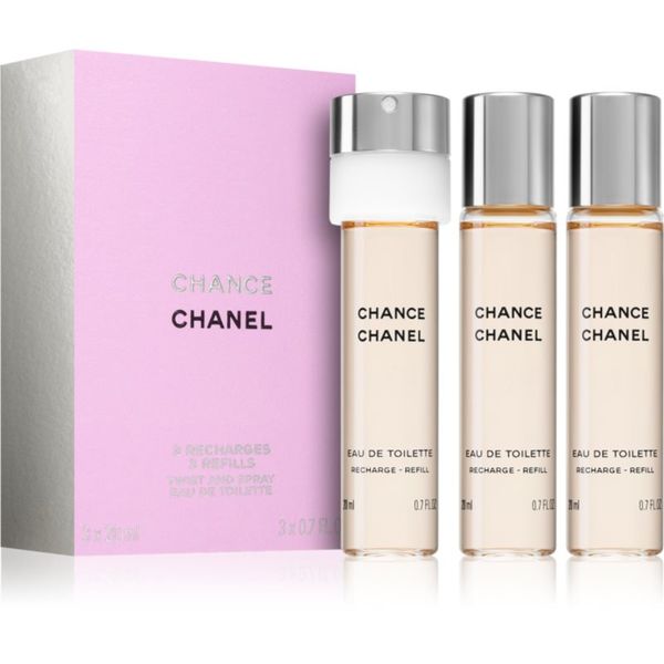 Chanel Chanel Chance toaletna voda za ženske 3 x 20 ml