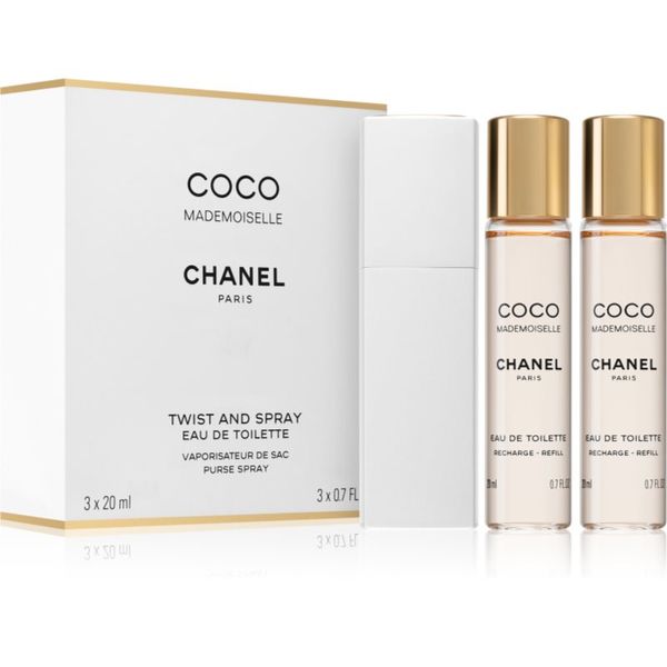 Chanel Chanel Coco Mademoiselle toaletna voda za ženske 3x20 ml