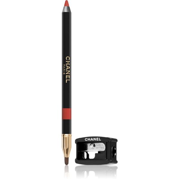 Chanel Chanel Le Crayon Lèvres Long Lip Pencil svinčnik za ustnice za dolgoobstojen učinek odtenek 180 Rouge Brique 1,2 g