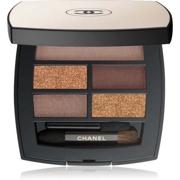 Chanel Chanel Les Beiges Eyeshadow Palette paleta senčil za oči odtenek Deep 4.5 g