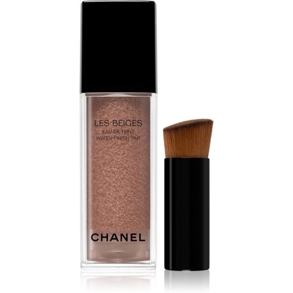 Chanel Chanel Les Beiges Water-Fresh Blush tekoče rdečilo z dozirno črpalko odtenek Warm Pink 15 ml