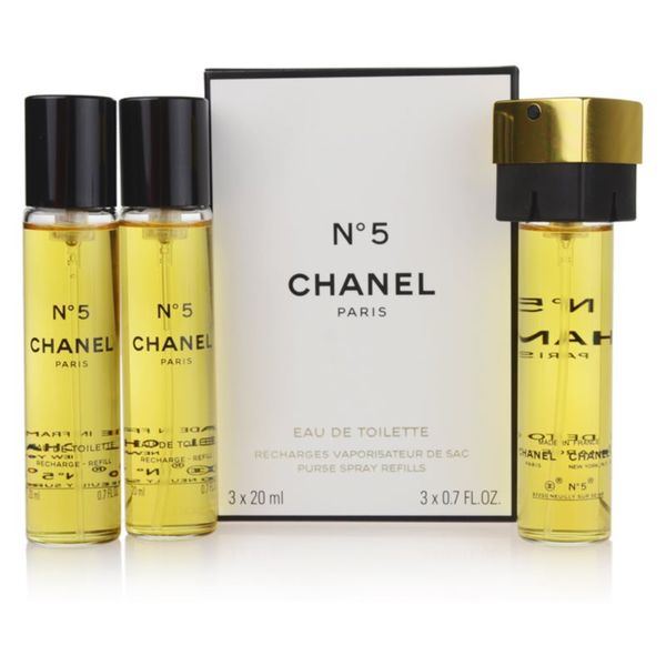 Chanel Chanel N°5 toaletna voda za ženske 3x20 ml