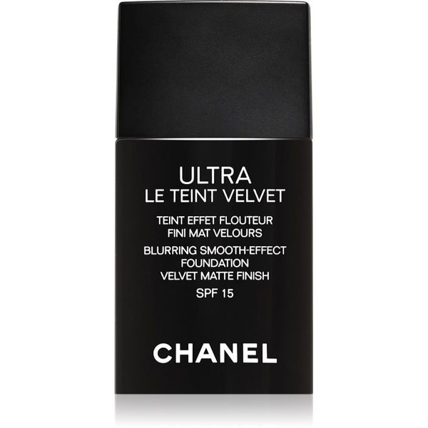 Chanel Chanel Ultra Le Teint Velvet dolgoobstojen tekoči puder SPF 15 odtenek Beige Rosé 22 30 ml