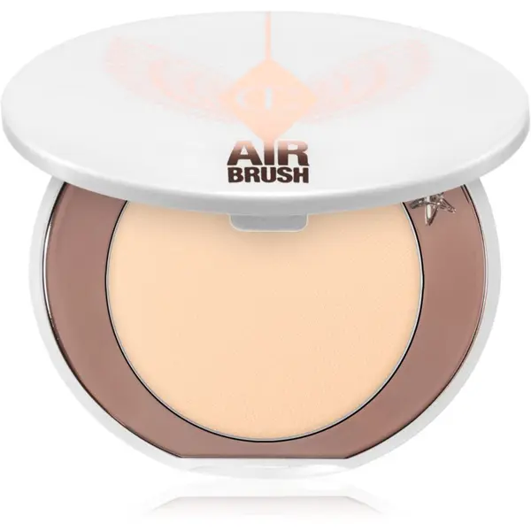 Charlotte Tilbury Charlotte Tilbury Airbrush Brightening Flawless Finish posvetlitveni kompaktni puder potovalno pakiranje odtenek Tan-Deep 3.4 g