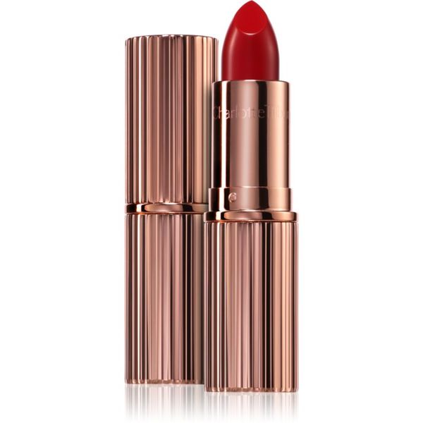 Charlotte Tilbury Charlotte Tilbury K.I.S.S.I.N.G kremasta šminka s satenastim zaključkom odtenek So Red 3.5 g