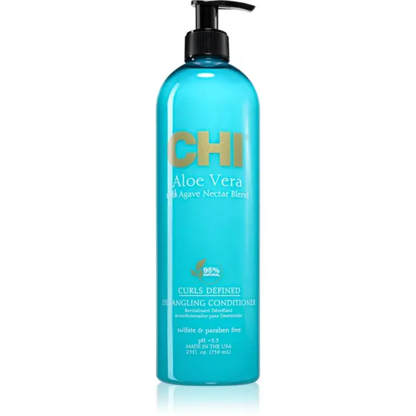 CHI CHI Aloe Vera Curls Defined balzam za valovite in kodraste lase 739 ml