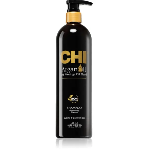 CHI CHI Argan Oil Shampoo hranilni šampon za suhe in poškodovane lase 739 ml