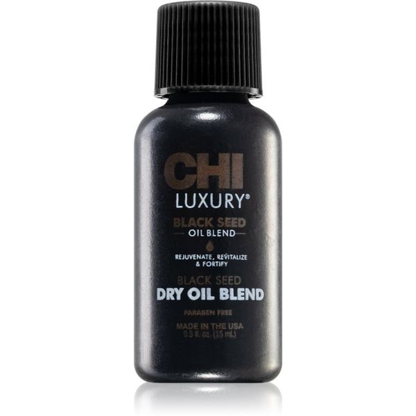 CHI CHI Luxury Black Seed Oil Dry Oil Blend hranilno suho olje za lase 15 ml