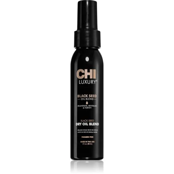 CHI CHI Luxury Black Seed Oil Dry Oil Blend hranilno suho olje za lase 89 ml