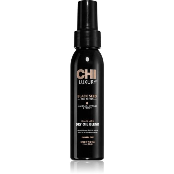 CHI CHI Luxury Black Seed Oil Dry Oil Blend hranilno suho olje za lase 89 ml
