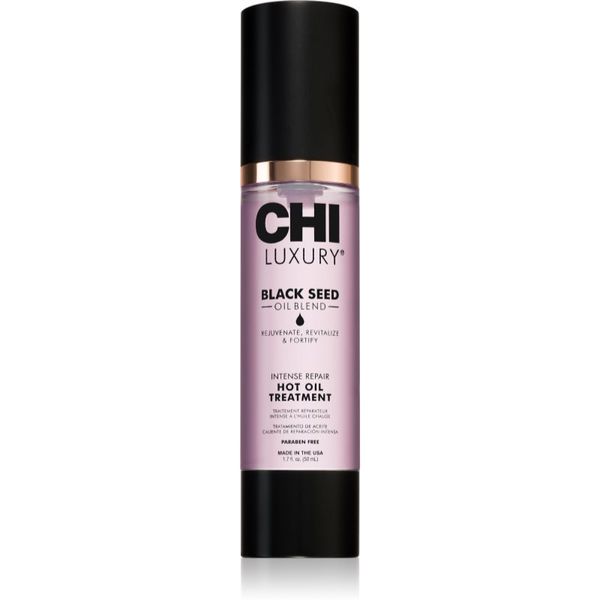 CHI CHI Luxury Black Seed Oil Intense Repair Hot Oil Treatment intenzivna oljna nega za lase 50 ml