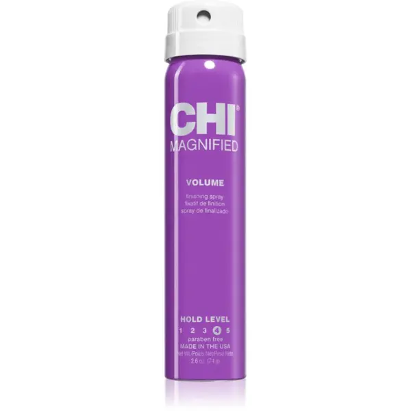 CHI CHI Magnified Volume Finishing Spray lak za lase z ekstra močnim utrjevanjem z močnim utrjevanjem 74 g