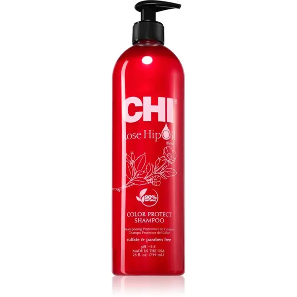 CHI CHI Rose Hip Oil Shampoo šampon za barvane lase 739 ml